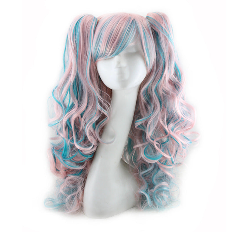 Colorful Long Curly Wigs for Stylish Looks