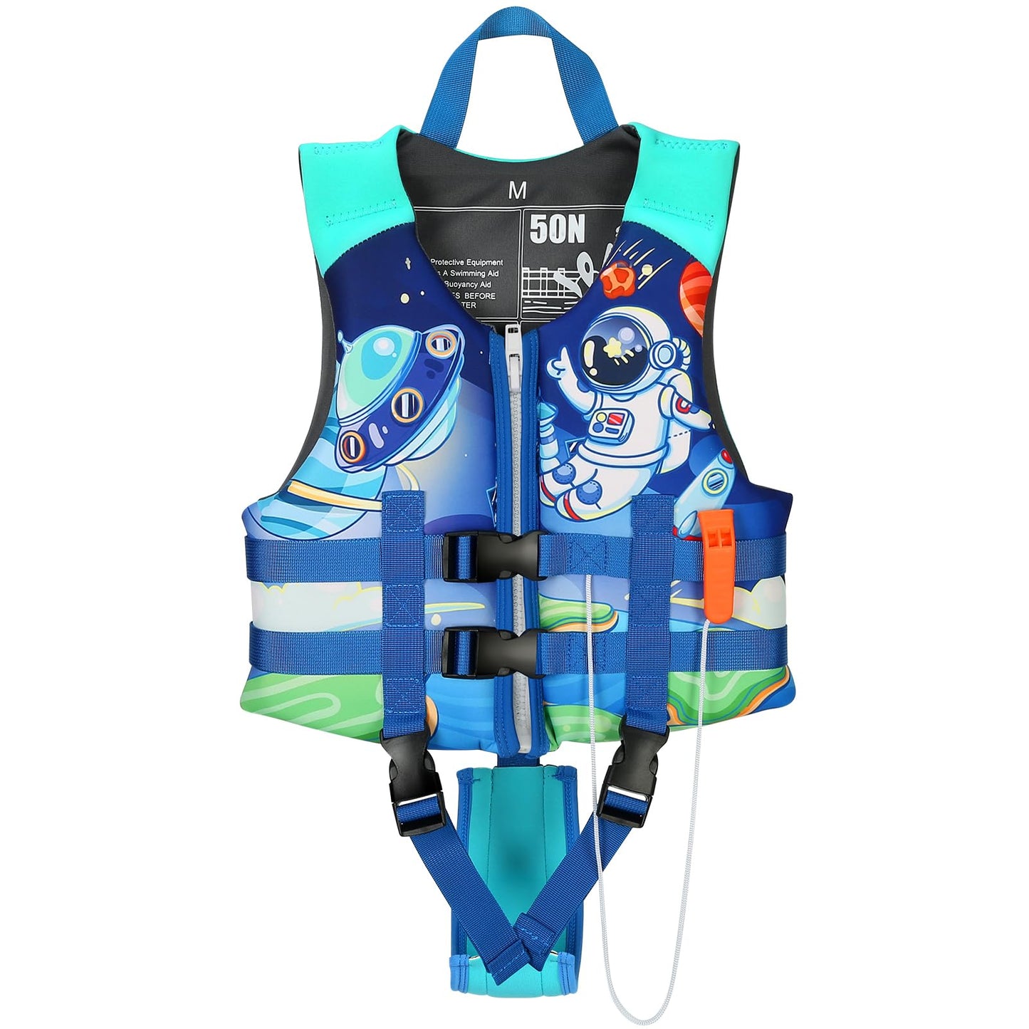 Toddler Swim Vest Kids Swimming Floaties Jacket for 20-30-40-50 lbs Girls Boys for Boating Pool Beach Learn to Swim