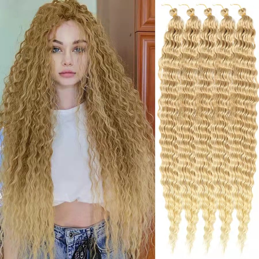 European American Russian Chemical Fiber Wigs