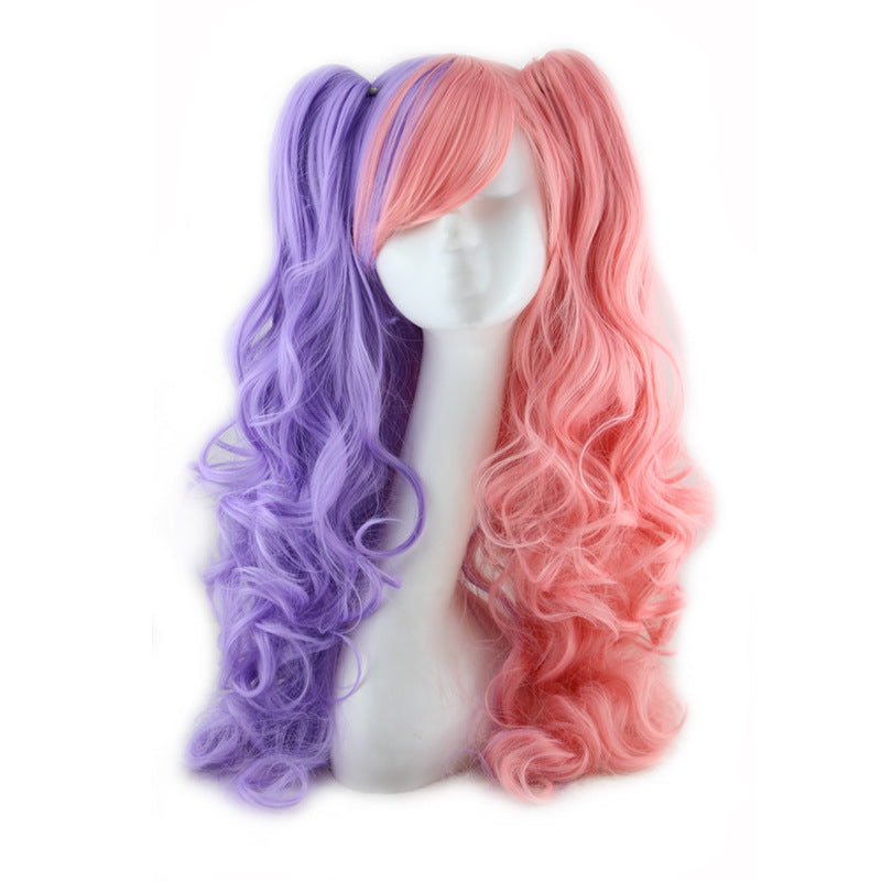 Colorful Long Curly Wigs for Stylish Looks